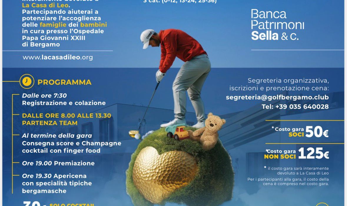 Torna Leo's Cup al Golf Club Bergamo